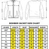 bomber jacket size chart 01 scaled 1 - Jujutsu Kaisen AU Store