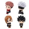 10cm Anime Jujutsu Kaisen Figure Itadori Yuji Gojo Satori Fushiguro Megumi Kugisaki Kawaii Toy Car Decoration 6 - Jujutsu Kaisen AU Store