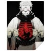 32c4b12cac6802f254e5ee4ef06258ab blanket vertical flat flat extralarge - Jujutsu Kaisen AU Store