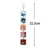 Anime Jujutsu Kaisen Bunch KeyChains Yuji Itadori Gojo Satoru Fushiguro Megumi Cosplay Keyring Funny Pendants Gifts 5 - Jujutsu Kaisen AU Store