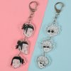 Anime Jujutsu Kaisen Cosplay Funny Long Keychain Gojo Satoru Geto Suguru Bag Pendant Fan Collection Props - Jujutsu Kaisen AU Store