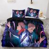 Anime Jujutsu Kaisen Duvet Cover Cartoon Bedding Sets Itadori Yuji Bed Set Quilt Comforter Covers Home 1 - Jujutsu Kaisen AU Store