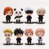 Anime Jujutsu Kaisen Figure Cute Version 8 Style Model Itadori Yuji Gojo Satoru Pvc Action Figure - Jujutsu Kaisen AU Store