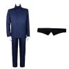 Anime Jujutsu Kaisen Gojo Satoru Cosplay Costume Blue Top Pants School Uniform Halloween Carnival Party Clothes 2 - Jujutsu Kaisen AU Store