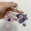 Anime Jujutsu Kaisen Keychain Cosplay Cute Yuji Itadori Gojo Satoru Fushiguro Megumi Acrylic Key Chain Pendant 3 - Jujutsu Kaisen AU Store