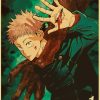 Anime Jujutsu Kaisen Posters Kraft Paper Vintage Poster Wall Art Painting Study Home Living Room Decoration 1 - Jujutsu Kaisen AU Store