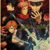 Anime Jujutsu Kaisen Posters Kraft Paper Vintage Poster Wall Art Painting Study Home Living Room Decoration - Jujutsu Kaisen AU Store