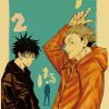 Anime Jujutsu Kaisen Posters Kraft Paper Vintage Poster Wall Art Painting Study Home Living Room Decoration 2 - Jujutsu Kaisen AU Store