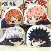 Anime Peripheral Jujutsu Kaisen Double Pillow Gojo Satoru Ryomen Sukuna Figures Plush Throw Pillow Kawaii Manga - Jujutsu Kaisen AU Store