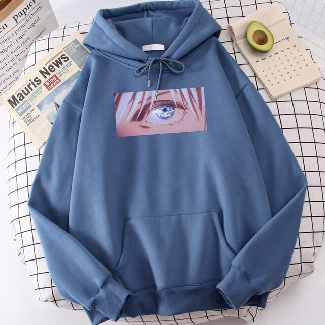 Beautiful Eyes Jujutsu Kaisen Gojo Print Men Sweatshirt Comfortable Brand Pullover Thermal Vintage Male Hoodie Oversize 12.jpg 640x640 12 - Jujutsu Kaisen AU Store