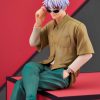 Genuine 15CM Figure Anime Jujutsu Kaisen Gojo Satoru Sunglasses Sitting Pressed Noodles Model Dolls Toy Gift 1 - Jujutsu Kaisen AU Store