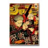 Hot Anime Wall Sticker Posters Chainsaw Man JOJO My Hero Academia Death Note Retro Kraft Paper 25 - Jujutsu Kaisen AU Store