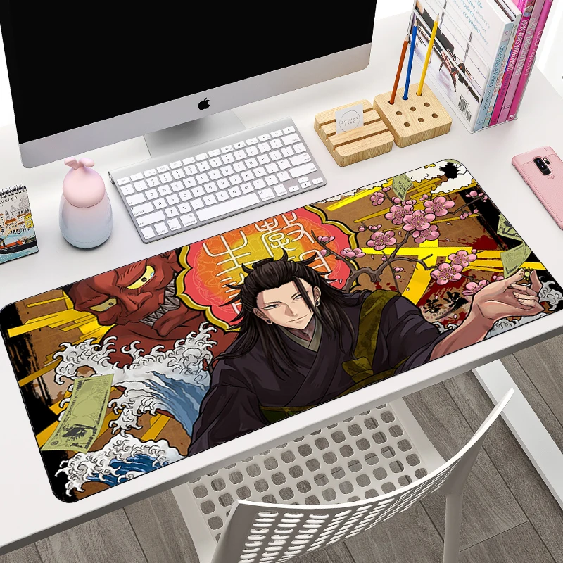 Japan Anime Jujutsu Kaisen Geto Mouse Pad Laptop Gamer Cabinet Keyboard Mousepad PC Gaming Accessories Non 6 - Jujutsu Kaisen AU Store