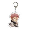 Japan Anime Jujutsu Kaisen Keychain Itadori Yuji Fushiguro Megumi Ryomen Sukuna Cosplay Bags Pendant Car Key 2 - Jujutsu Kaisen AU Store