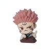 Japan StaSto Gashapon Q Version Jujutsu Kaisen Gojo Satoru Fushiguro Megumi Anime Action Figures Toys Gifts 3 - Jujutsu Kaisen AU Store