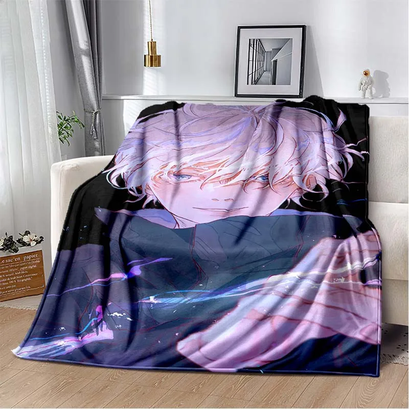 Jujutsu Kaisen 3D Cartoon Anime blanket for bed Picnic blanket Sofa thin blanket Customized blankets Air 12 - Jujutsu Kaisen AU Store