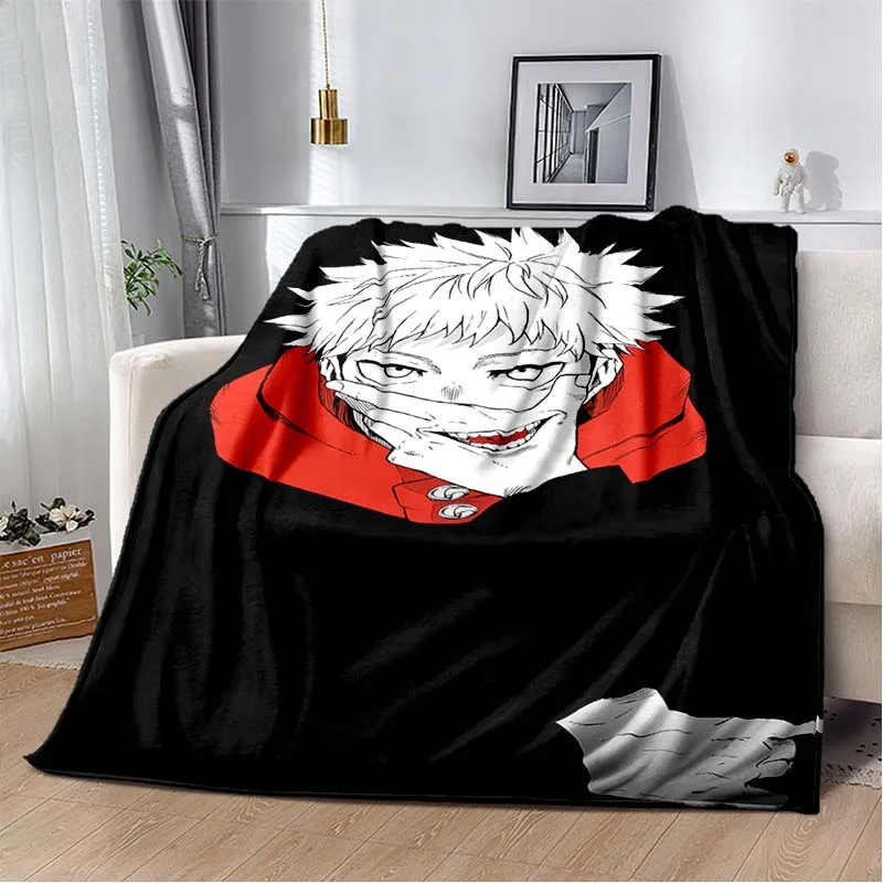 Jujutsu Kaisen 3D Cartoon Anime blanket for bed Picnic blanket Sofa thin blanket Customized blankets Air 18 - Jujutsu Kaisen AU Store