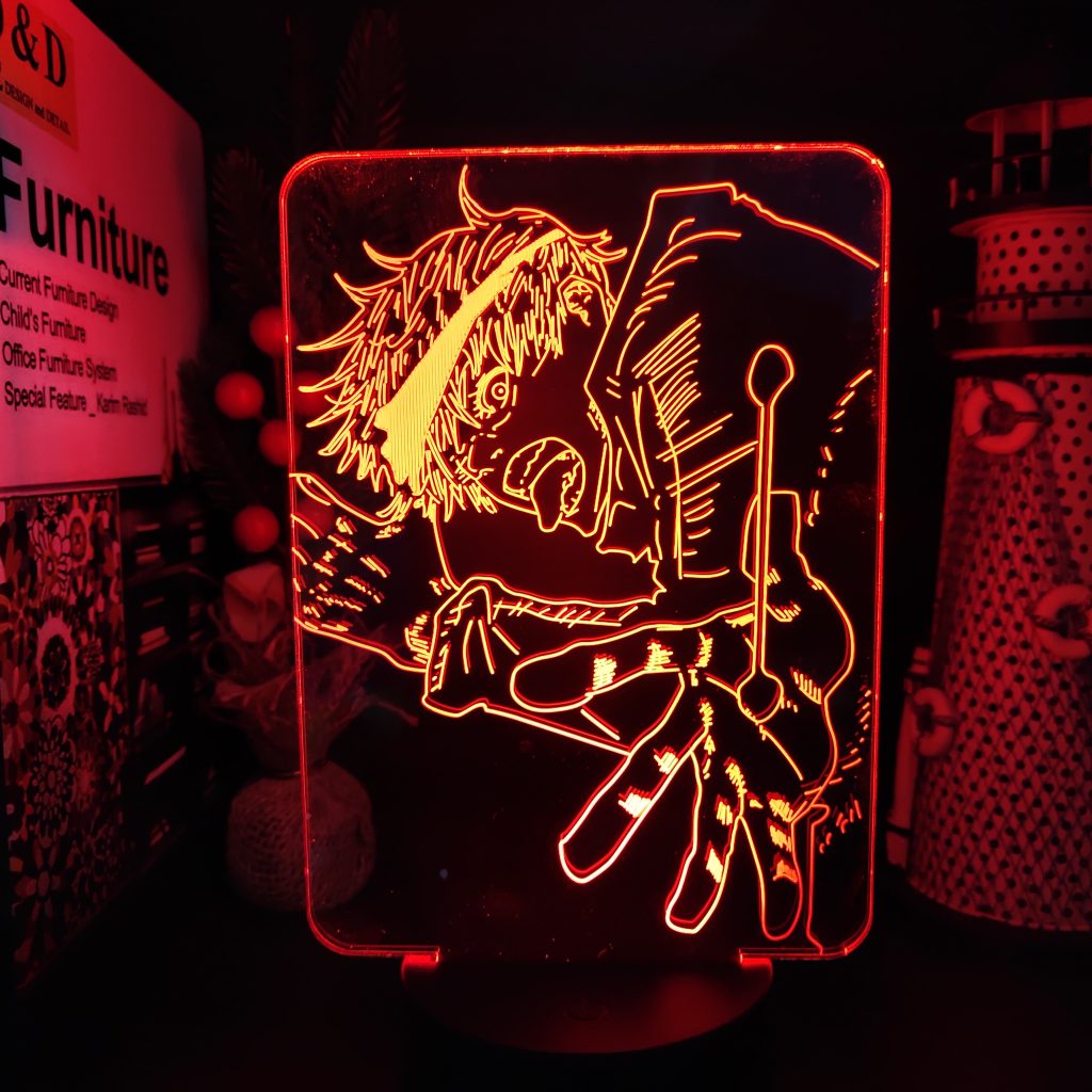 Jujutsu Kaisen 3D Lamp Anime Gojo Satoru Jujutsu Kaisen Yuji Itadori LED Night Light Brdroom Decor 1 scaled - Jujutsu Kaisen AU Store