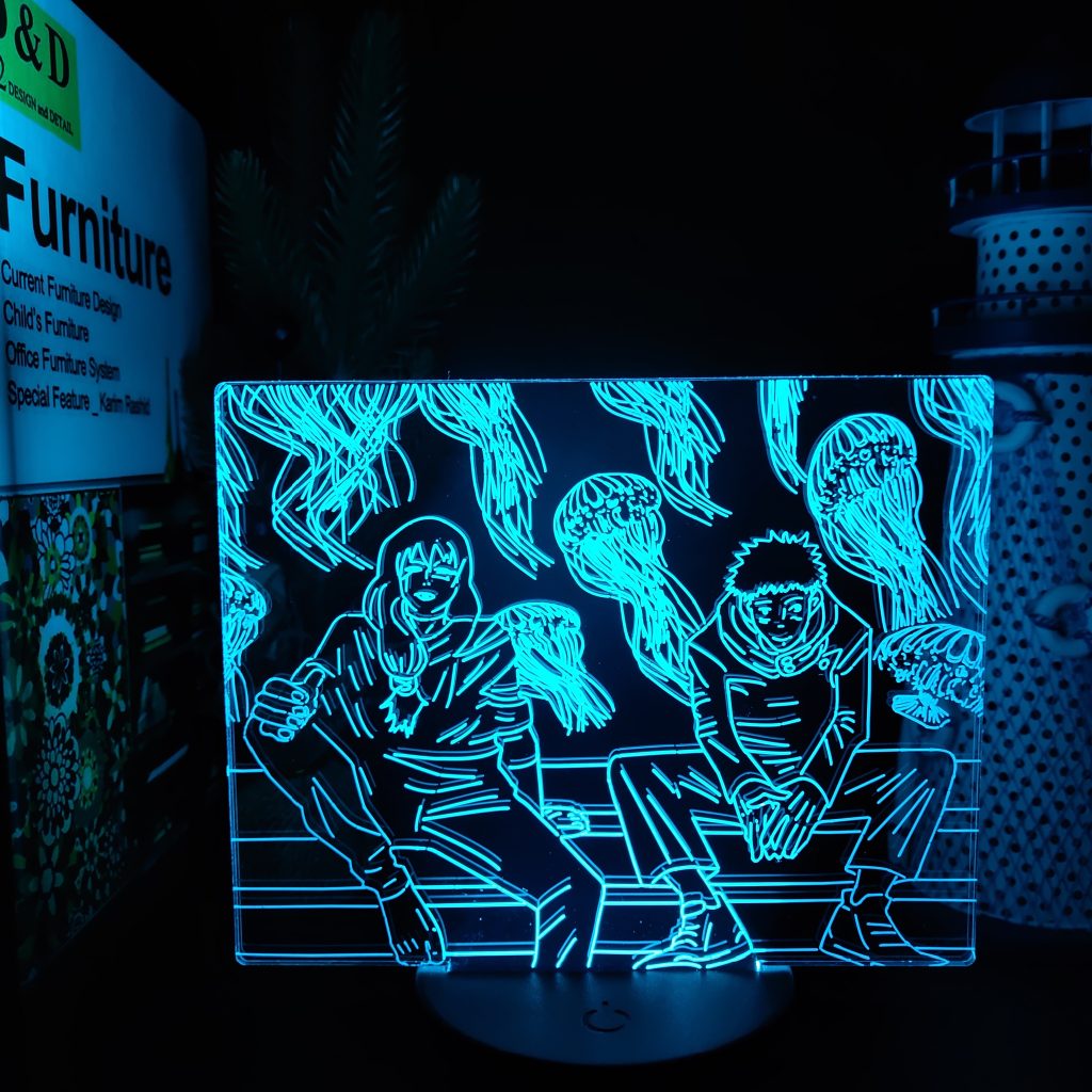 Jujutsu Kaisen 3D Lamp Anime Gojo Satoru Jujutsu Kaisen Yuji Itadori LED Night Light Brdroom Decor scaled - Jujutsu Kaisen AU Store