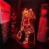 Jujutsu Kaisen 3D Lamp Anime Gojo Satoru Jujutsu Kaisen Yuji Itadori LED Night Light Brdroom Decor 17 - Jujutsu Kaisen AU Store