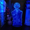 Jujutsu Kaisen 3D Lamp Anime Gojo Satoru Jujutsu Kaisen Yuji Itadori LED Night Light Brdroom Decor 6 - Jujutsu Kaisen AU Store