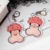 Jujutsu Kaisen Keychains Anime Cosplay Yuji Itadori Gojo Satoru Fushiguro Megumi Funny Keyrings 1 - Jujutsu Kaisen AU Store