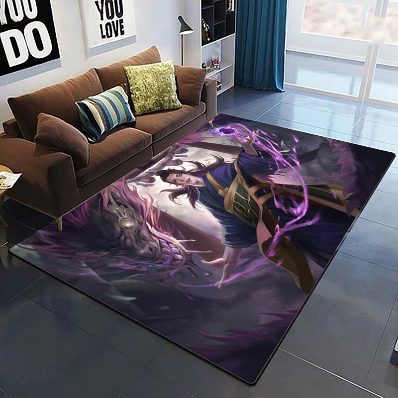 Jujutsu Kaisen anime cartoon printed area carpet Living room Bedroom floor mat Kitchen Non slip Matte 24 - Jujutsu Kaisen AU Store