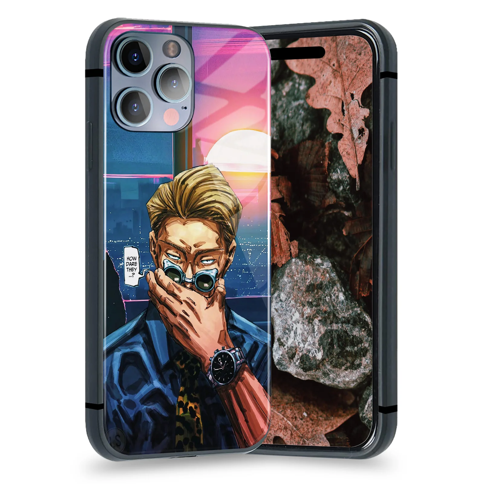 Kento Nanami Jujutsu Kaisen Anime Soft Silicone Glass Phone Case for IPhone Se3 7 8 15 9 - Jujutsu Kaisen AU Store