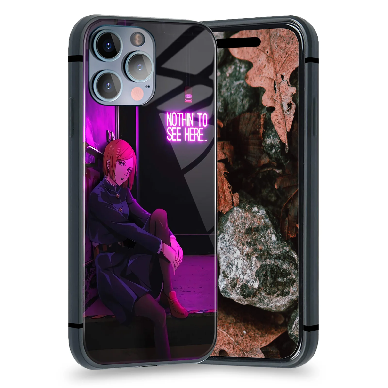 Nobara Kugisaki Jujutsu Kaisen Anime Soft Silicone Glass Phone Case for IPhone Se3 14 Plus Xr 5 - Jujutsu Kaisen AU Store