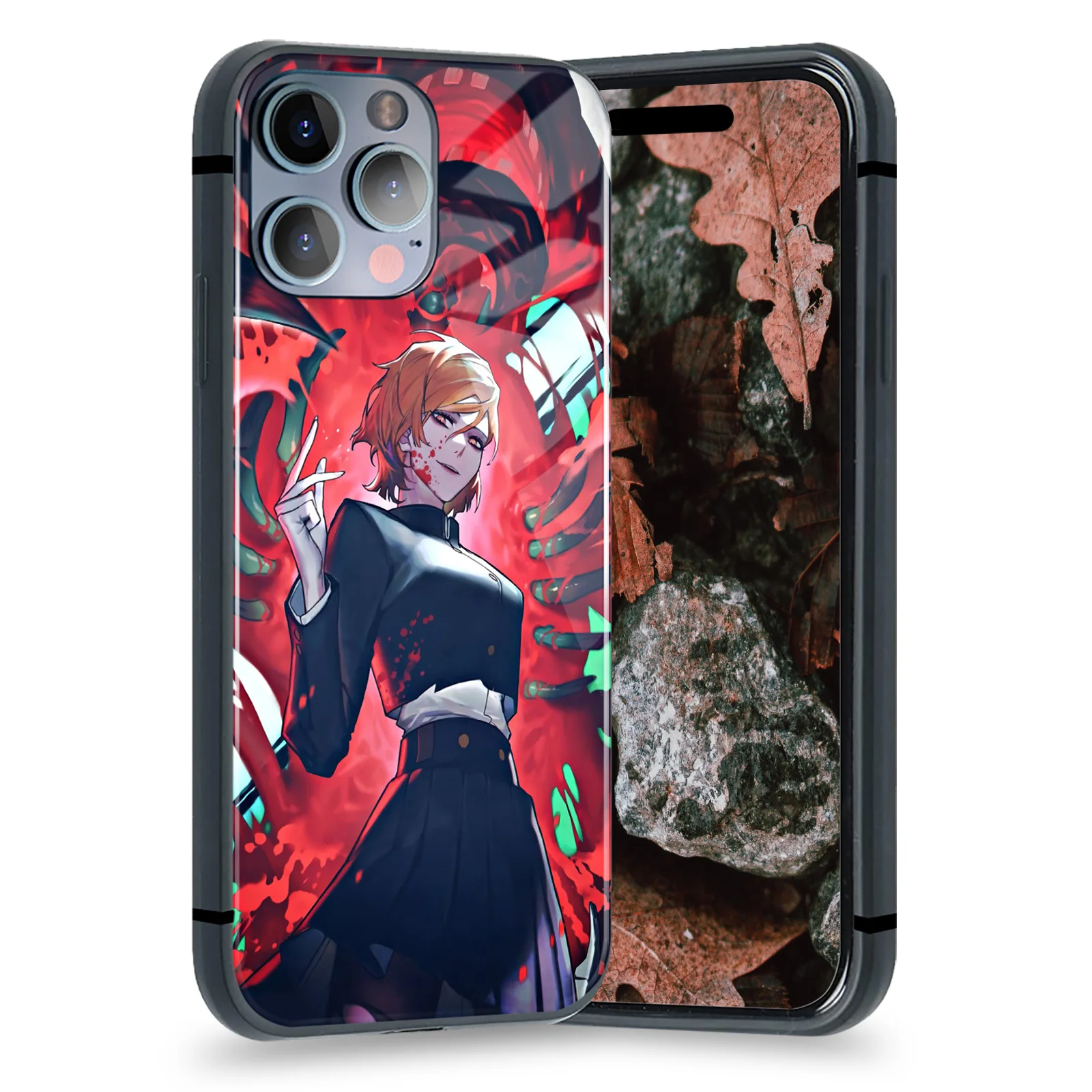 Nobara Kugisaki Jujutsu Kaisen Anime Soft Silicone Glass Phone Case for IPhone Se3 14 Plus Xr - Jujutsu Kaisen AU Store