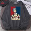 Ryomen Sukuna Jujutsu Kaisen Men Tops Oversized O Neck Pullover Personality Simple Clothing Soft Casual Hoodies - Jujutsu Kaisen AU Store