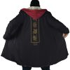 Yuji Itadori Jujutsu Kaisen AOP Hooded Cloak Coat NO HOOD Mockup - Jujutsu Kaisen AU Store