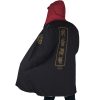 Yuji Itadori Jujutsu Kaisen AOP Hooded Cloak Coat SIDE Mockup - Jujutsu Kaisen AU Store