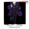 gojo destroyer shower curtain w59 x h71 black 123 - Jujutsu Kaisen AU Store