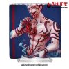 horror yuji itadori shower curtain 842 - Jujutsu Kaisen AU Store