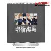 jjks manga shower curtain w59 x h71 gray 974 - Jujutsu Kaisen AU Store