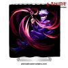 jujutsu high satoru gojo shower curtain w59 x h71 black 761 - Jujutsu Kaisen AU Store