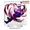 jujutsu high satoru gojo shower curtain w59 x h71 white 456 - Jujutsu Kaisen AU Store