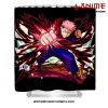 jujutsu high yuji itadori shower curtain w59 x h71 black 995 - Jujutsu Kaisen AU Store