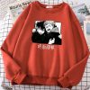 jujutsu kaisen Anime Comics Gojou Satoru Print Sweatshirt Men Winter Fashion Hoodie Crewneck Fleece Clothes Casual - Jujutsu Kaisen AU Store