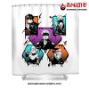 jujutsu kaisen cool stars shower curtain w59 x h71 white 761 - Jujutsu Kaisen AU Store