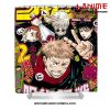 jujutsu kaisen manga cover shower curtain 870 - Jujutsu Kaisen AU Store