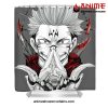 jujutsu kaisen sukuna shower curtain w59 x h71 gray 116 - Jujutsu Kaisen AU Store