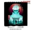 the strongest sorcerer shower curtain w59 x h71 black 717 - Jujutsu Kaisen AU Store